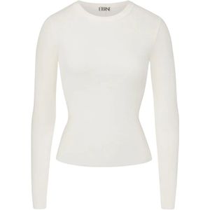 Éterne, Dames, Tops, Beige, Maat: XS Katoen,