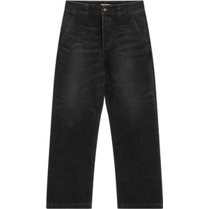 Fear Of God, Heren, Jeans, Zwart, Maat: W34 Katoen,