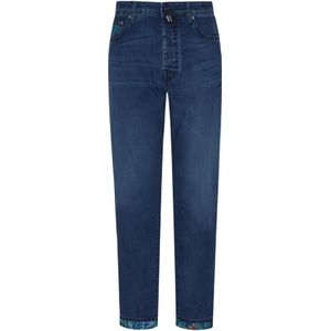 Vilebrequin, Heren, Jeans, Blauw, Maat: W30 Denim,