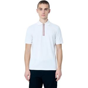 Moncler, Heren, Tops, Wit, Maat: S Katoen,