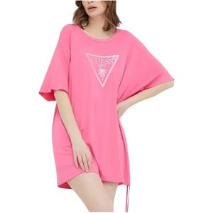Guess, Dames, Tops, Roze, Maat: XS Spandex,
