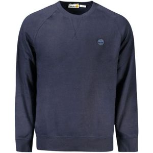 Timberland - Exeter River - Sweatshirt - Marineblauw - Geborsteld Katoen