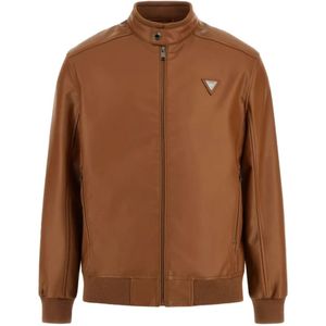 Guess, Heren, Jassen, Bruin, Maat: S