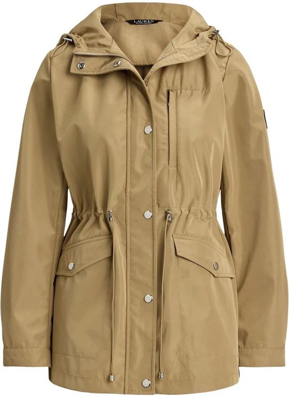 Lauren Ralph Laurenvoor vrouwen. 297979519001 Anorak met beige kap (XS), Casual, Polyester