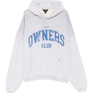 Represent, Heren, Sweatshirts & Hoodies, Grijs, Maat: M