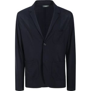 Zanone, Heren, Jassen, Blauw, Maat: M Katoen,