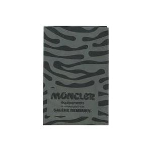 Moncler Grijze Fingerprint Print Sjaal , Gray , unisex , Maat: ONE Size