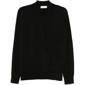 Dries Van Noten, Heren, Tops, Zwart, Maat: L