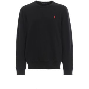 Ralph Lauren, Heren, Sweatshirts & Hoodies, Zwart, Maat: M Katoen,
