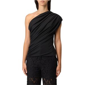 Liu Jo, Dames, Tops, Zwart, Maat: S
