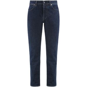 Stone Island, Heren, Jeans, Blauw, Maat: W36 Katoen,