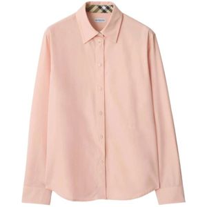 Burberry, Dames, Blouses & Shirts, Roze, Maat: 3XS