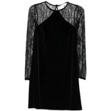 Liu Jo - Jurk - Zwart - Velours
