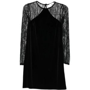 Liu Jo - Jurk - Zwart - Velours