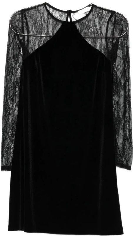 Liu Jo - Jurk - Zwart - Velours