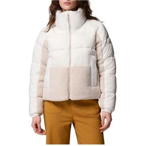 Columbia, Dames, Jassen, Beige, Maat: XS Leer,
