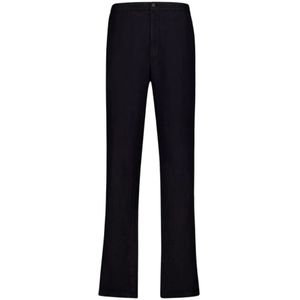 Boglioli, Heren, Broeken, Blauw, Maat: 3XL Linnen,