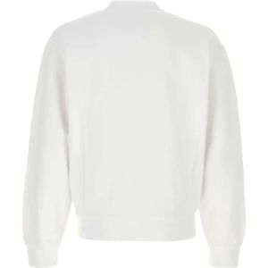 Dsquared2, Heren, Sweatshirts & Hoodies, Wit, Maat: M Katoen,
