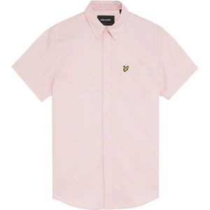 Lyle & Scott, Heren, Overhemden, Roze, Maat: L Katoen,