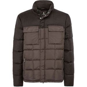 Boggi Milano, Heren, Jassen, Bruin, Maat: M Flanel,