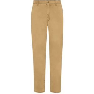 Vilebrequin, Heren, Broeken, Bruin, Maat: W30 Satijn,