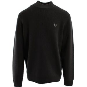 Fred Perry, Heren, Truien, Grijs, Maat: XL Wol,