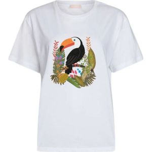 Liu Jo, Dames, Tops, Wit, Maat: M Katoen,