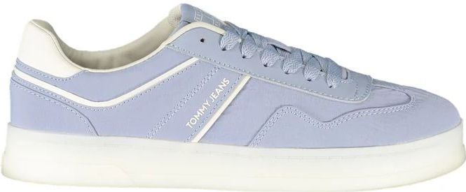 Tommy Hilfiger - Blauwe Leren Damessneaker