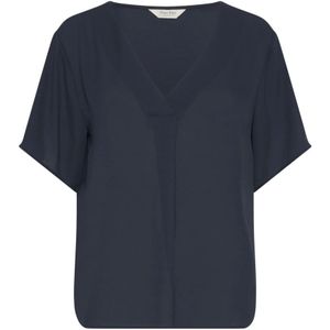 Part Two, Dames, Blouses & Shirts, Blauw, Maat: M Poliester,