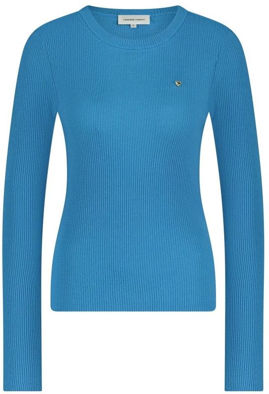 Fabienne Chapot, Dames, Truien, Blauw, Maat: XS