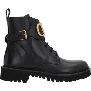 Valentino Garavani, Dames, Schoenen, Zwart, Maat: 35 1/2 EU Leer,