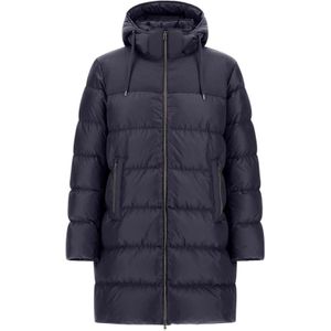 Herno, Heren, Mantels, Blauw, Maat: M Wol,