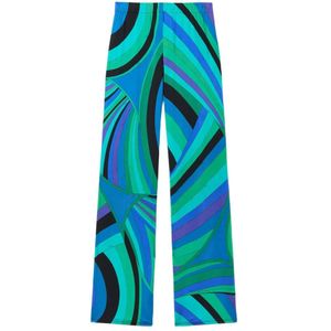 Pucci, Dames, Broeken, Veelkleurig, Maat: M
