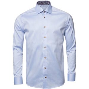 Eton, Heren, Overhemden, Blauw, Maat: 4XL Katoen,