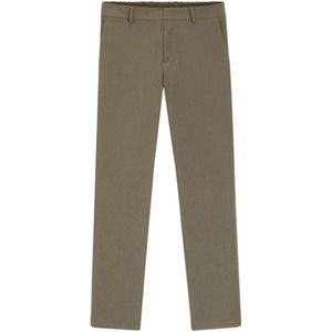 Hugo, Heren, Broeken, Bruin, Maat: M Leer,