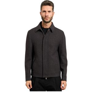 Mulish, Heren, Jassen, Grijs, Maat: L