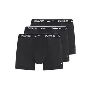 Nike Zwarte Logo Boxershorts , Black , Heren , Maat: XL