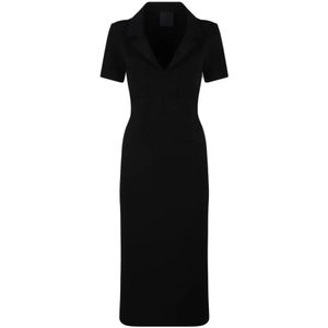 Givenchy, Dames, Jurken, Zwart, Maat: XS Viscose,