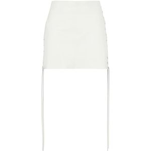Salvatore Santoro, Dames, Rokken, Wit, Maat: M Leer,