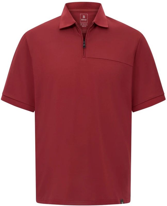 Boggi Milano, Heren, Tops, Rood, Maat: S Piqué,