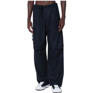 Darkpark, Heren, Broeken, Blauw, Maat: S Wol,