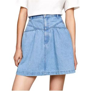Tommy Jeans Rok van Biologisch Katoen Medium Blue Denim