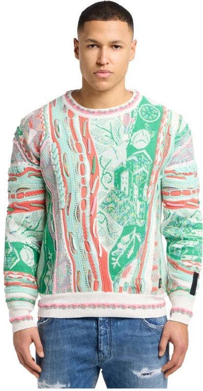 Carlo Colucci - Gebreide Trui - Veelkleurig