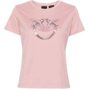 Pinko, Dames, Tops, Roze, Maat: XS