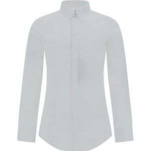 Dolce & Gabbana, Heren, Overhemden, Wit, Maat: XL Katoen,