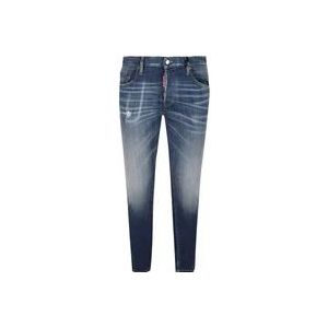 Dsquared2 Skinny Jeans , Blue , Heren , Maat: XL