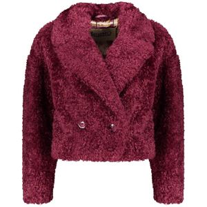 Herno, Dames, Jassen, Paars, Maat: S Poliester,