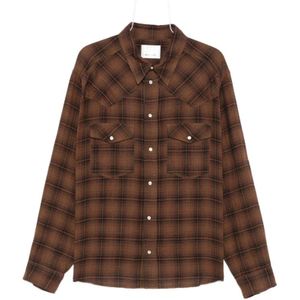 Isabel Marant, Heren, Overhemden, Bruin, Maat: XL