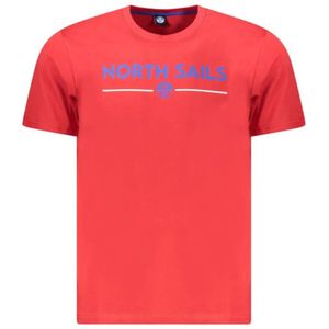 North Sails, Heren, Tops, Rood, Maat: S Katoen,