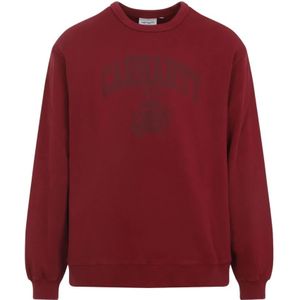 Carhartt Wip, Heren, Sweatshirts & Hoodies, Bruin, Maat: M